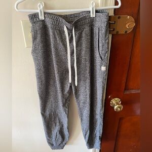 VUORI Pants Womens S The Rise The Shine Performance Jogger Tapered Ankle Gray